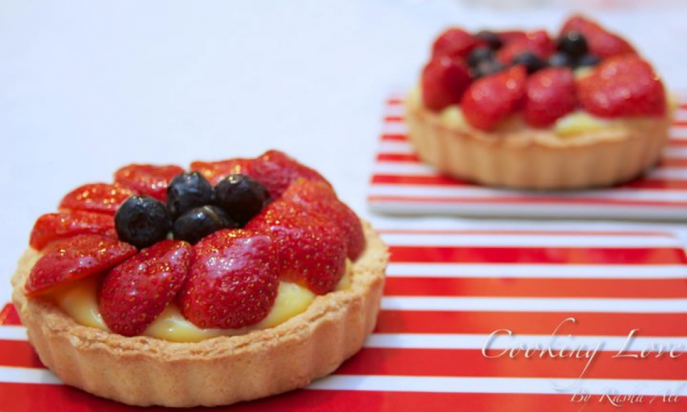 تارت الفراولة