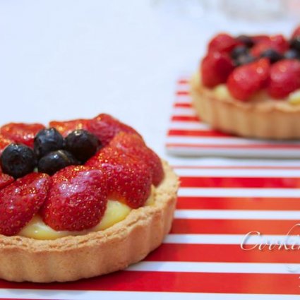 تارت الفراولة