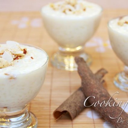 الرز بحليب بنكهة القرفة