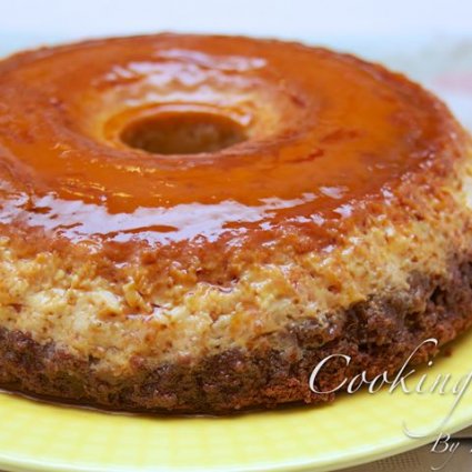 كيكة الكريم كراميل