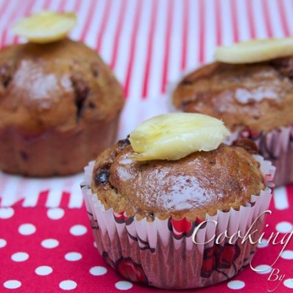 مافن الموز والعسل