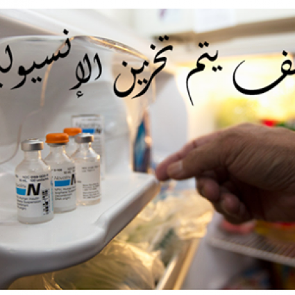 كيف يُخزّن الإنسيولين ؟
