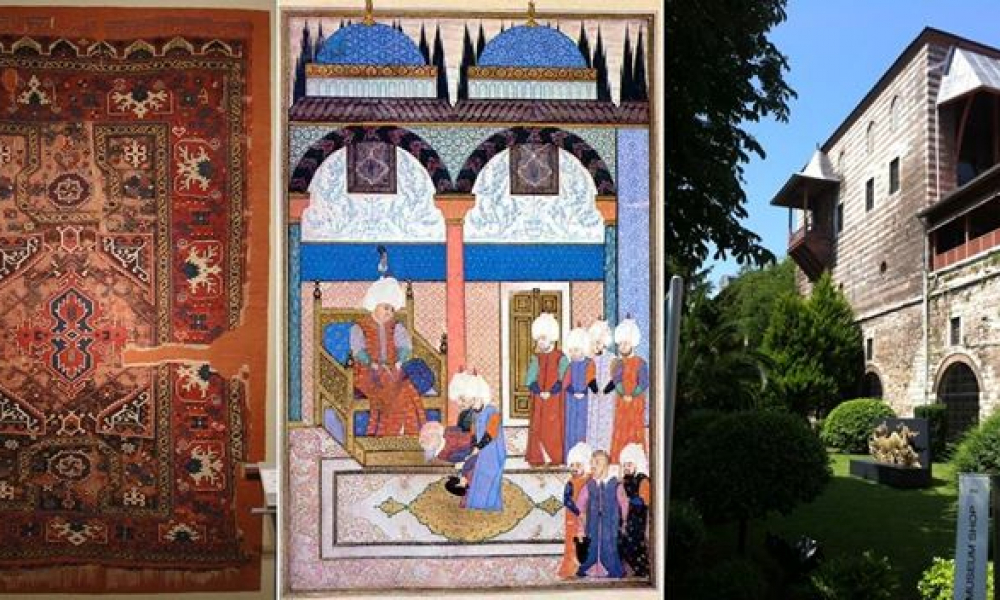 متحف الفنون الإسلامية في إسطنبول .. و هو القصر السابق للصدر الأعظم للسلطان سليمان .. إبراهيم باشا البرغلي ... و يحتوي...