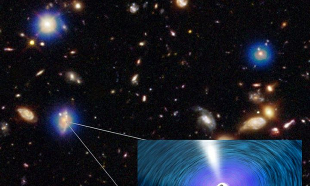 الثقوب السوداء العملاقة تتجاوز مجراتها في معدل النمو!