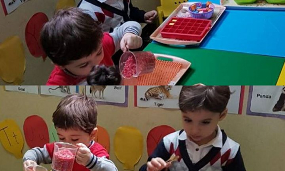 أنشطة الحياة العملية من سن سنتين