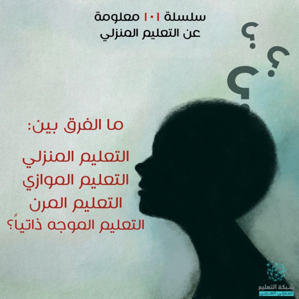 ما الفرق بين مصطلحات التعليم المنزلي والموازي والمرن؟
