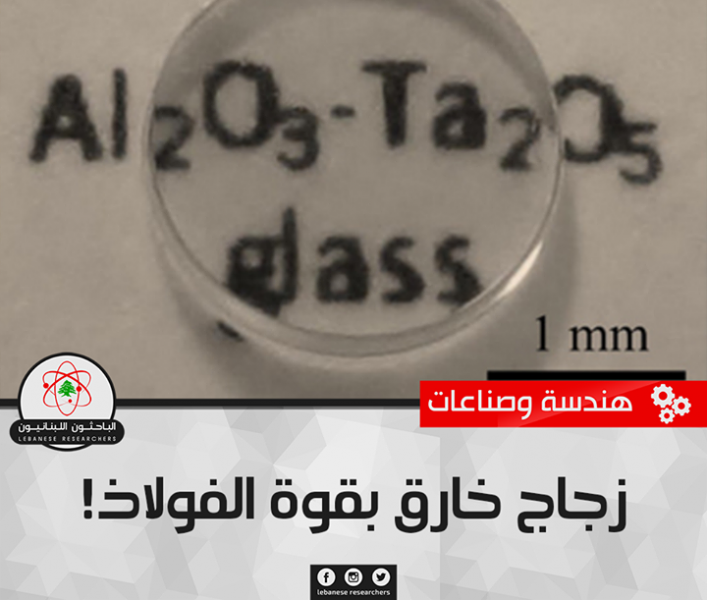 زجاج خارق بقوة الفولاذ!