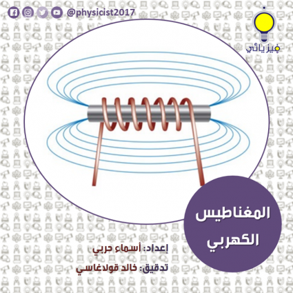 كيف يعمل المغناطيس الكهربابي؟