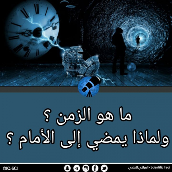 ماهو الوقت ولماذا يمضي إلى الأمام؟