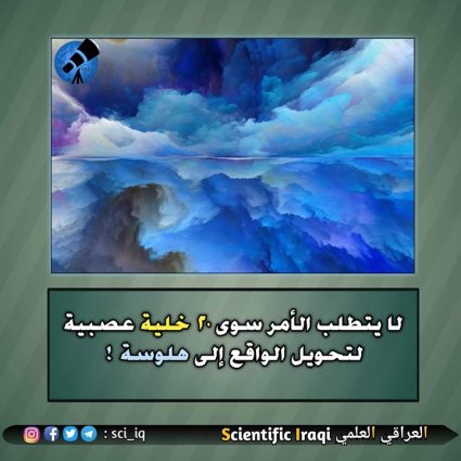 لا يتطلب الأمر سوى 20 خلية عصبية لتحويل الواقع إلى هلوسة !