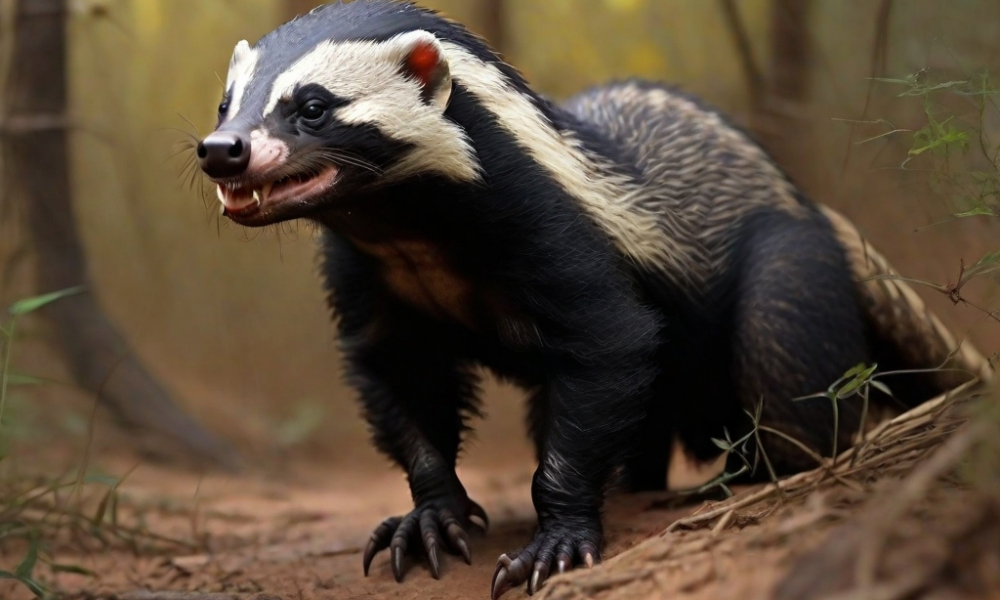 غرير العسل: الحيوان الشجاع الذي لا يخاف