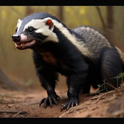 غرير العسل: الحيوان الشجاع الذي لا يخاف